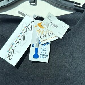 Summer Wedding Guest? Black UPF 50 Cooling Effect party dress